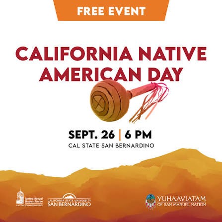 California Native American Day on 2026-09-25 18:00:00