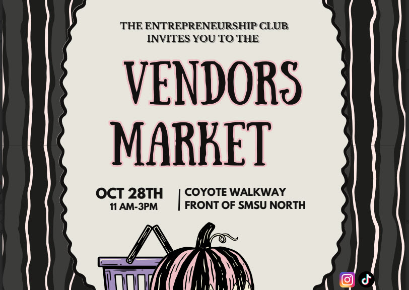Vendors Market Event for Students on 2026-10-28 11:00:00
